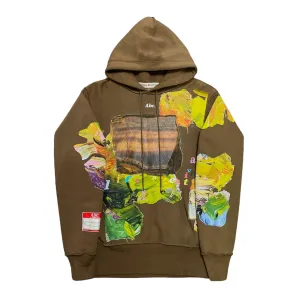 Advisory Board Crystals Planet Saving Information II: (Round Two Exclusive) Hooded Sweatshirt Brown Pre-Owned