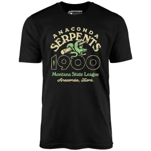 Anaconda Serpents - Montana - Vintage Defunct Baseball Teams - Unisex T-Shirt