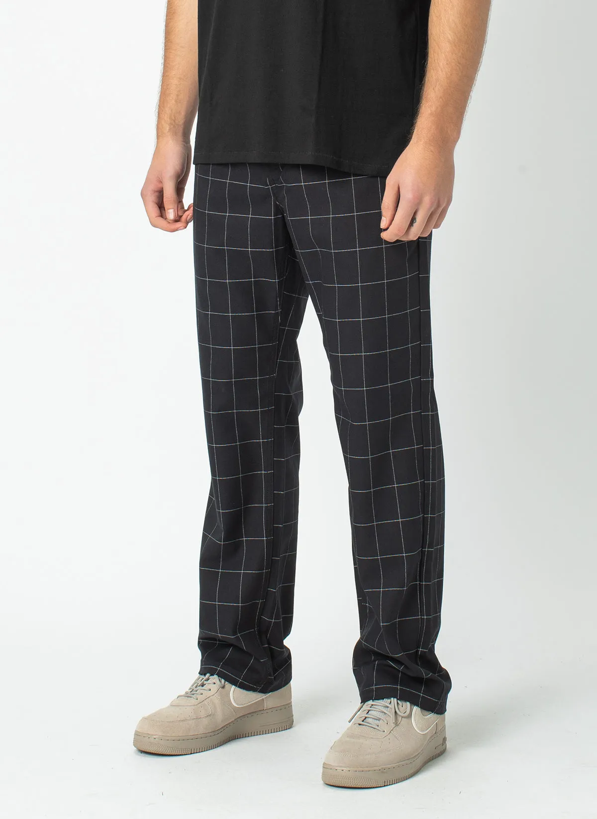 B.Boxy Pant Black Check