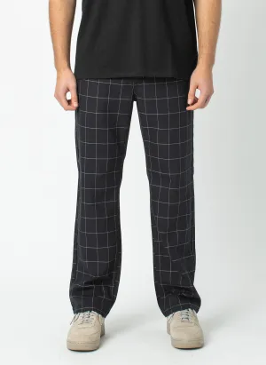 B.Boxy Pant Black Check