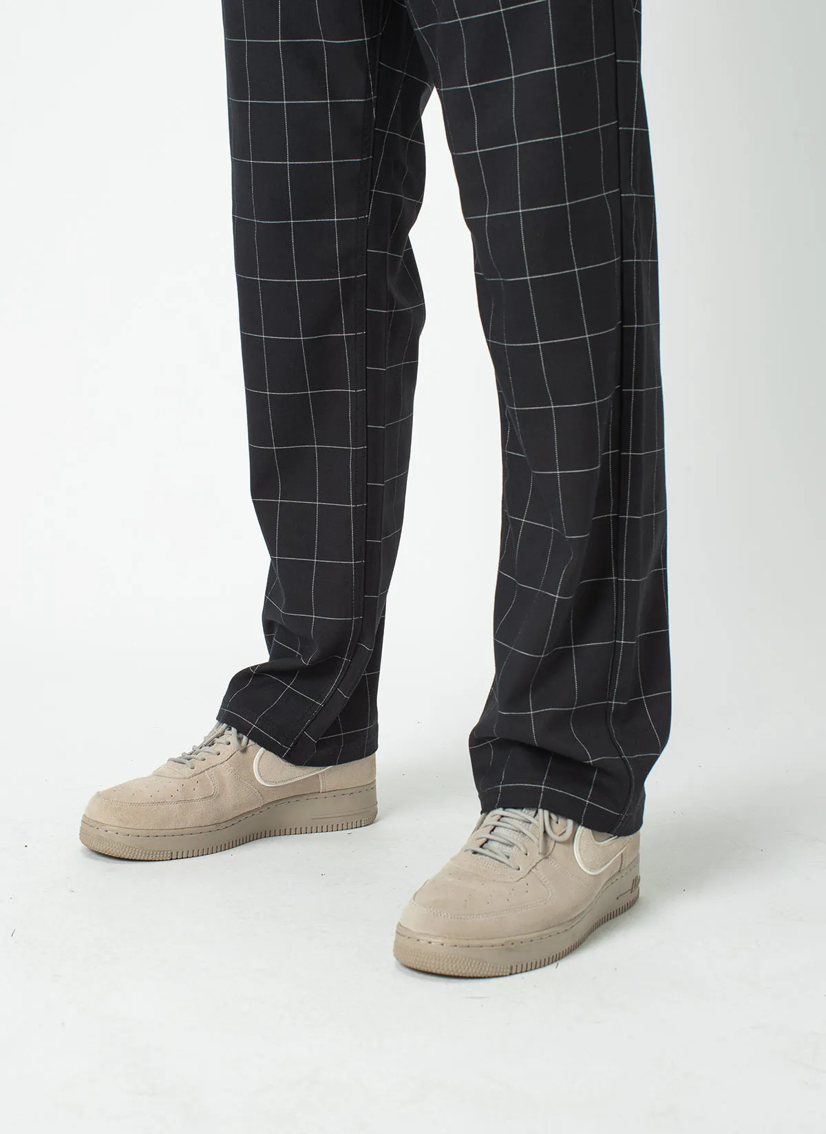 B.Boxy Pant Black Check