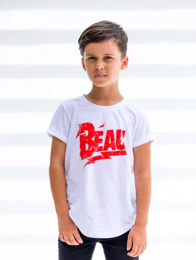 Beau Hudson - Beau Band Tee - White