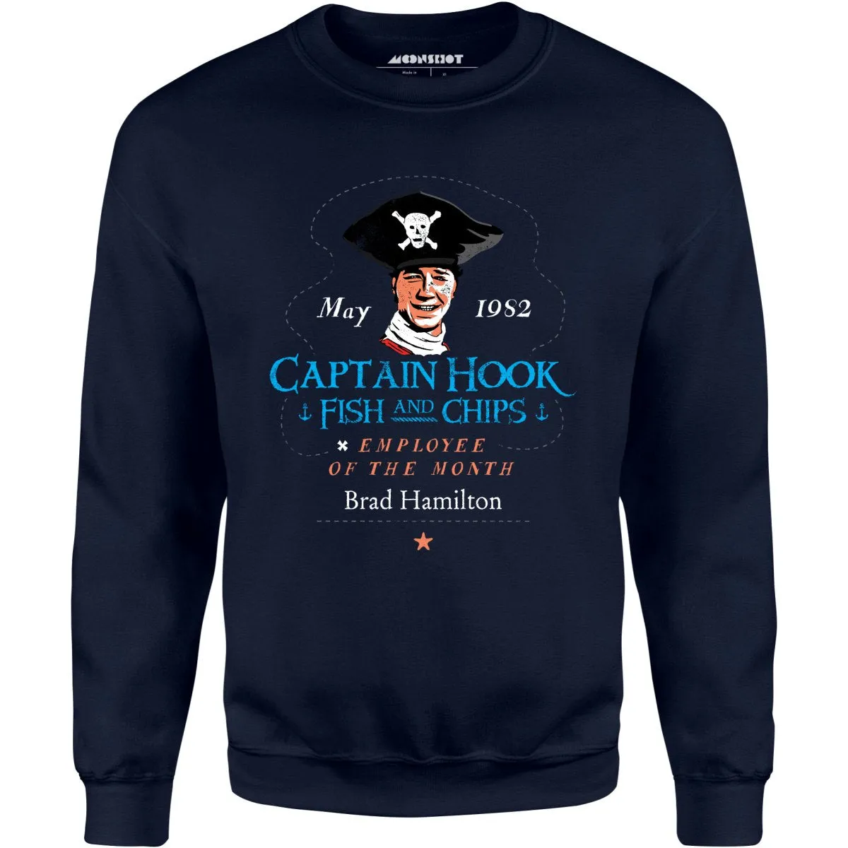 Brad Hamilton - Captain Hook Fish & Chips - Unisex Sweatshirt