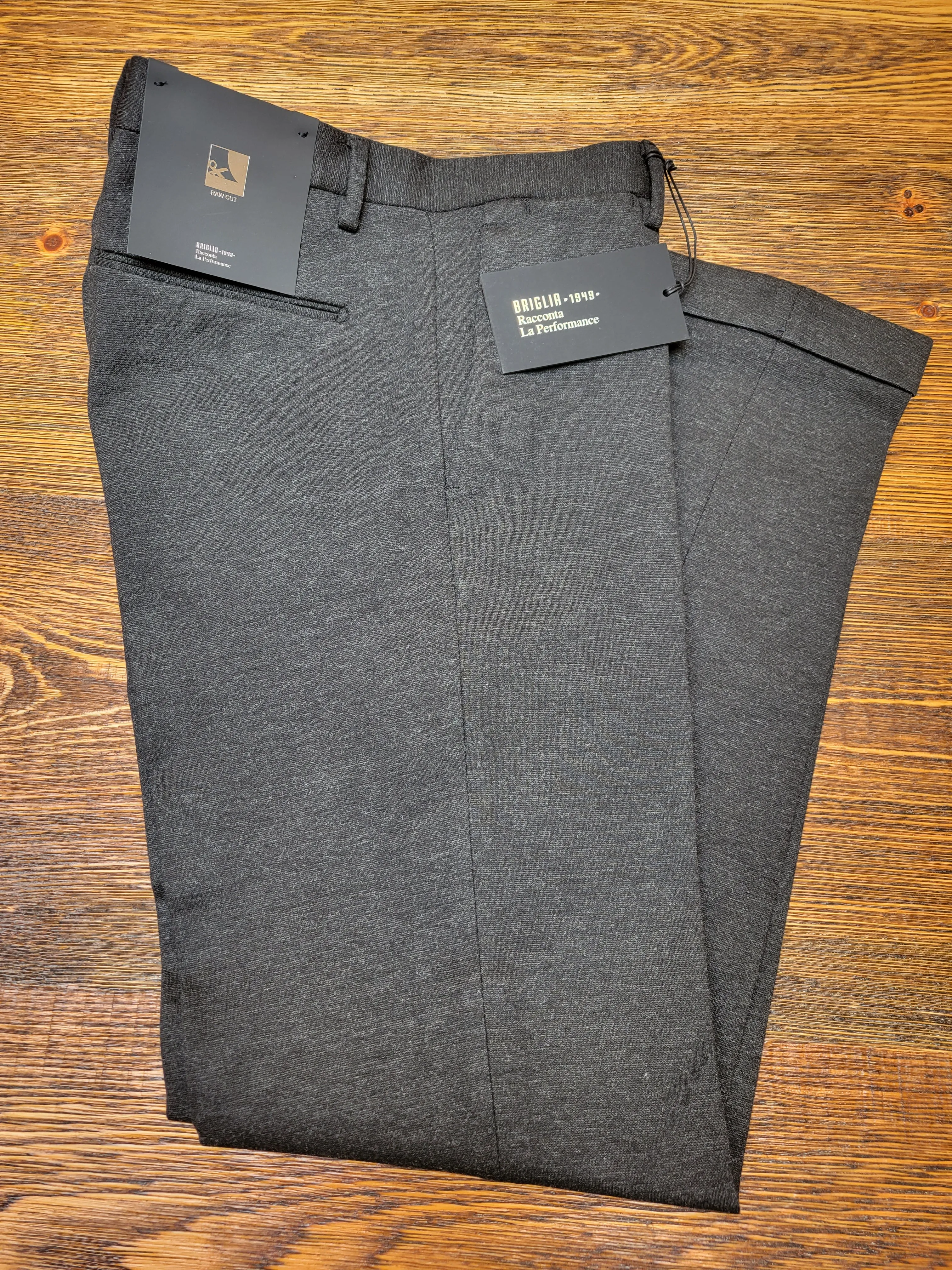 BRIGLIA Stretch Grey Pant