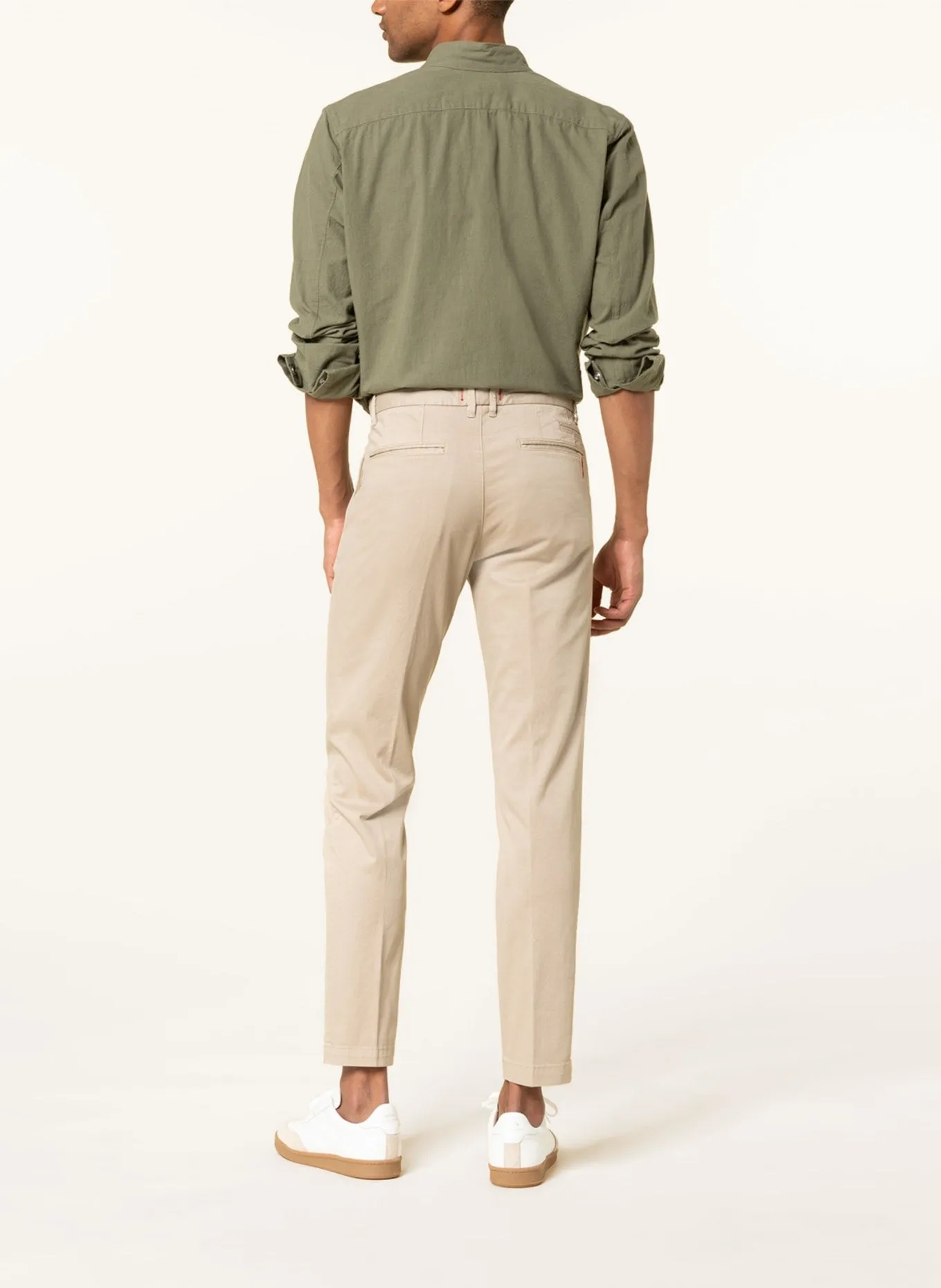 Chino trousers CINQUE CIWOOD Slim Fit, light brown