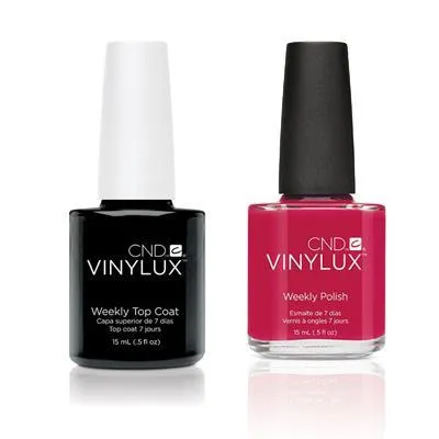 CND - Vinylux Topcoat & Rose Brocade 0.5 oz - #173