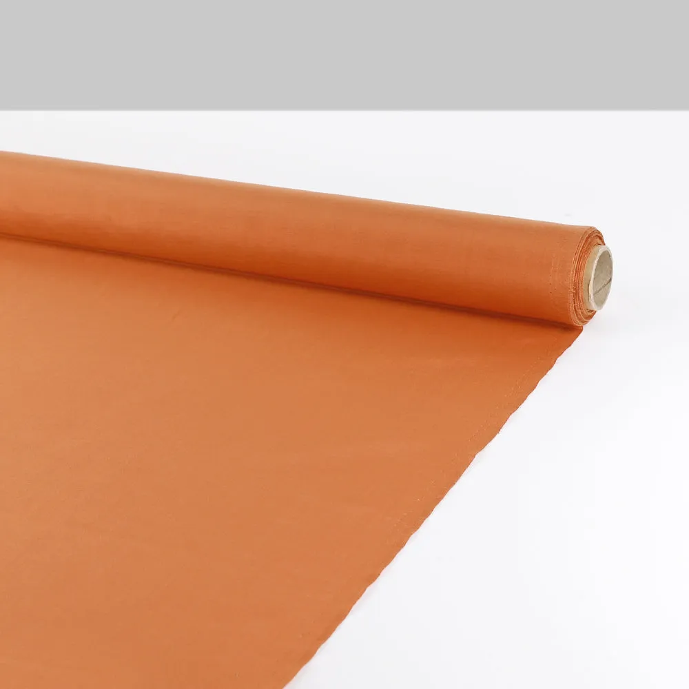 Cotton / Silk Voile - Carrot