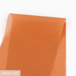 Cotton / Silk Voile - Carrot