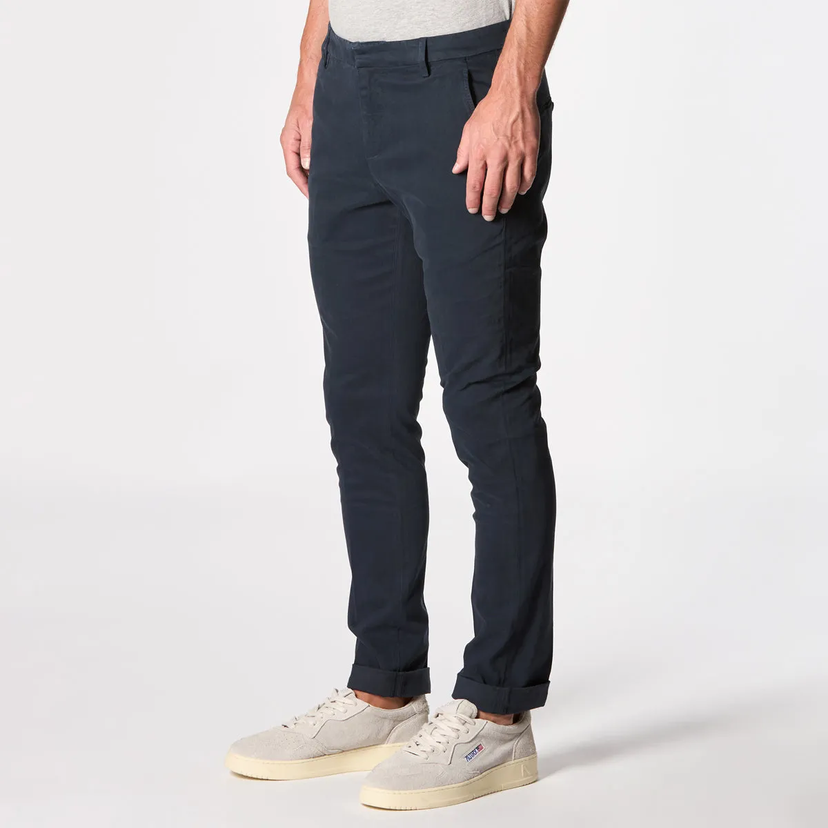 DONDUP TROUSERS UP235 GSE043 PTD 890 NAVY