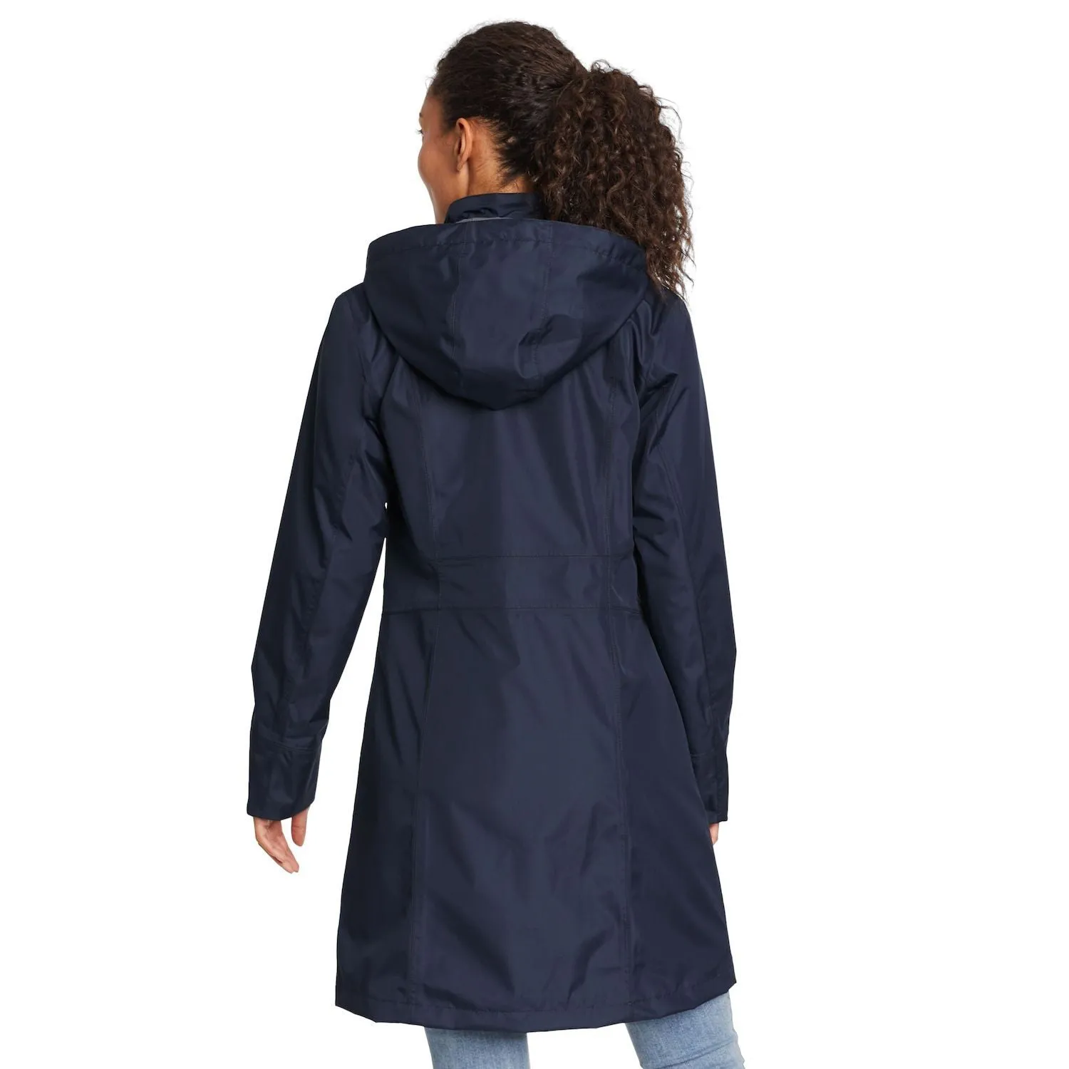 Eddie Bauer Girl On The Go Eddie Bauer Women's Trench Coat, Black