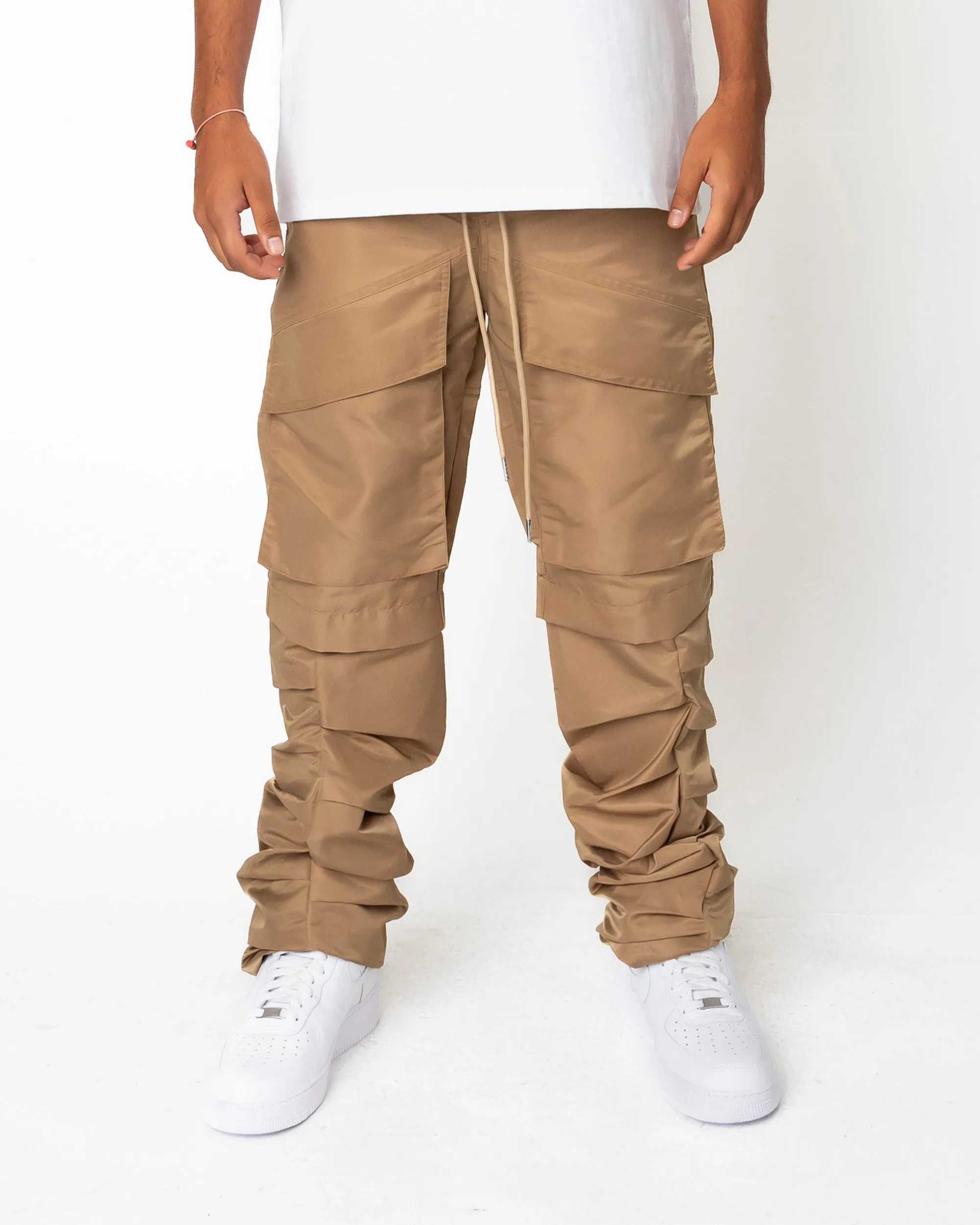 EPTM STACKED FLARE 4.0- KHAKI