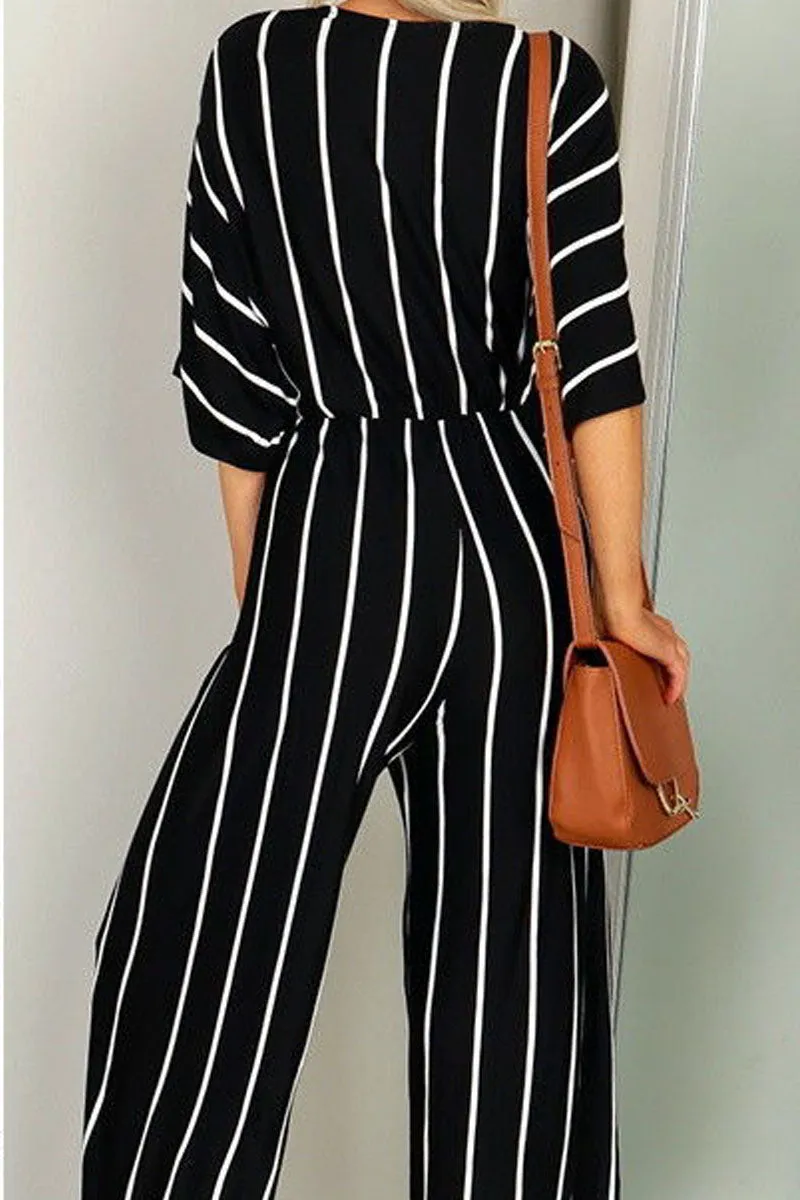 Fashion Sling Graceful Tie-dye Jumpsuit