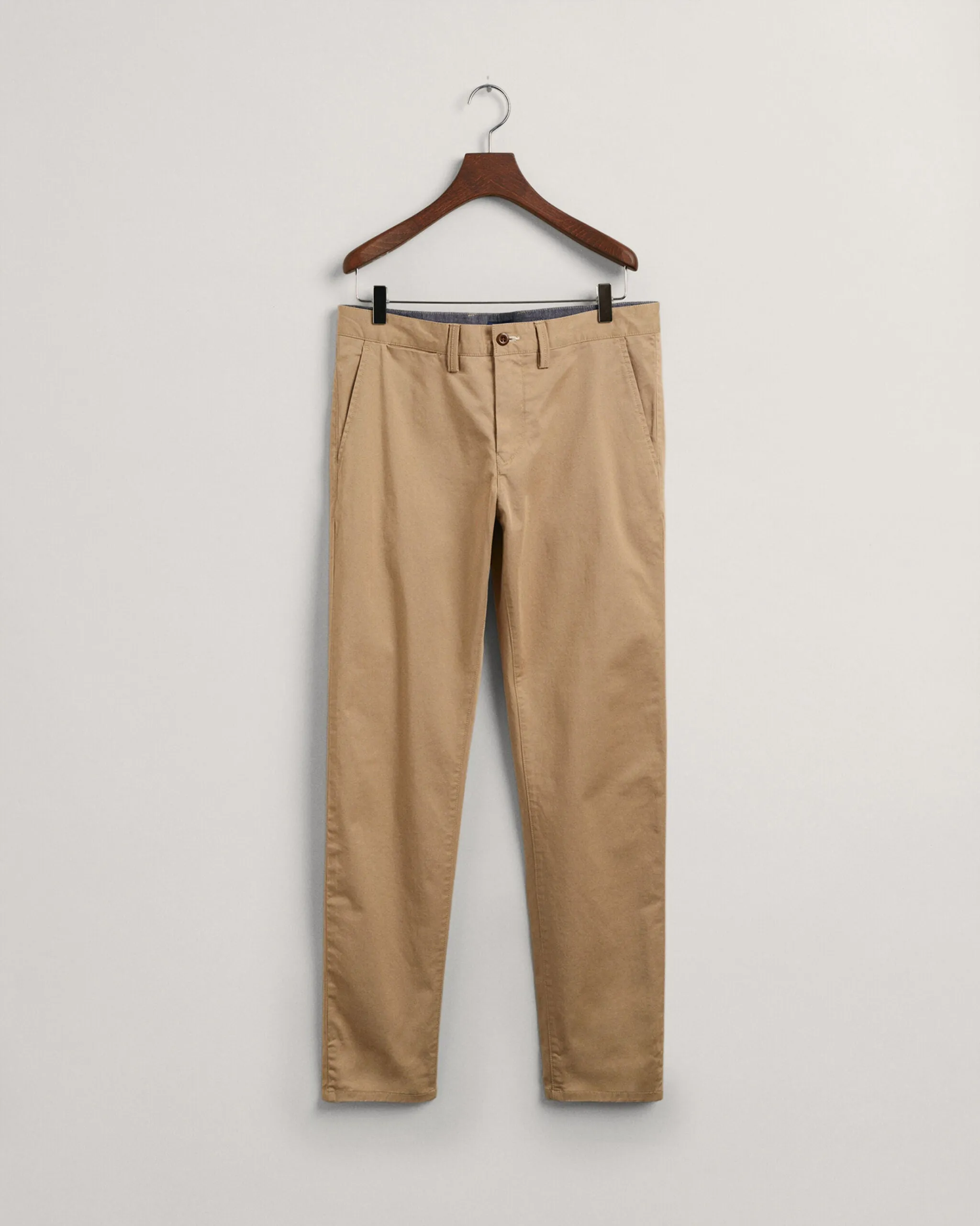 GANT - Hallden Twill Chinos, Dark Khaki