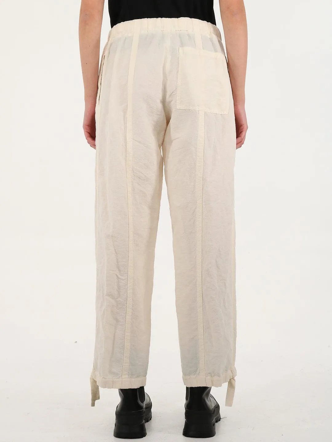 Jil Sander Trousers With Drawstring