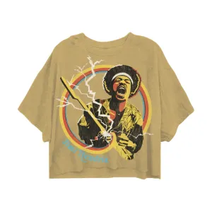 Jimi Hendrix Power Of Love Oversize Crop