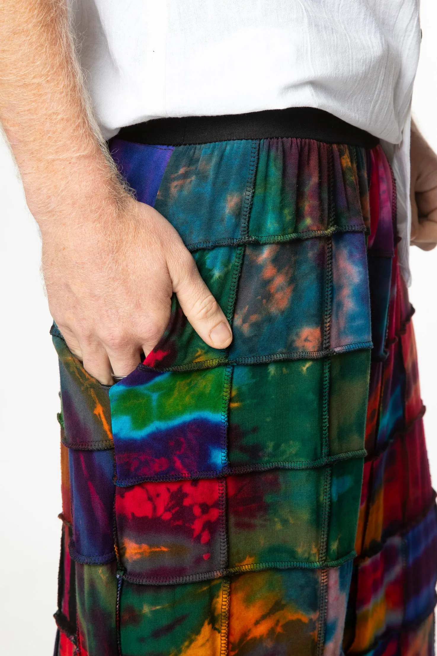 Jum Jum Patchwork Tie Dye Harem Pants