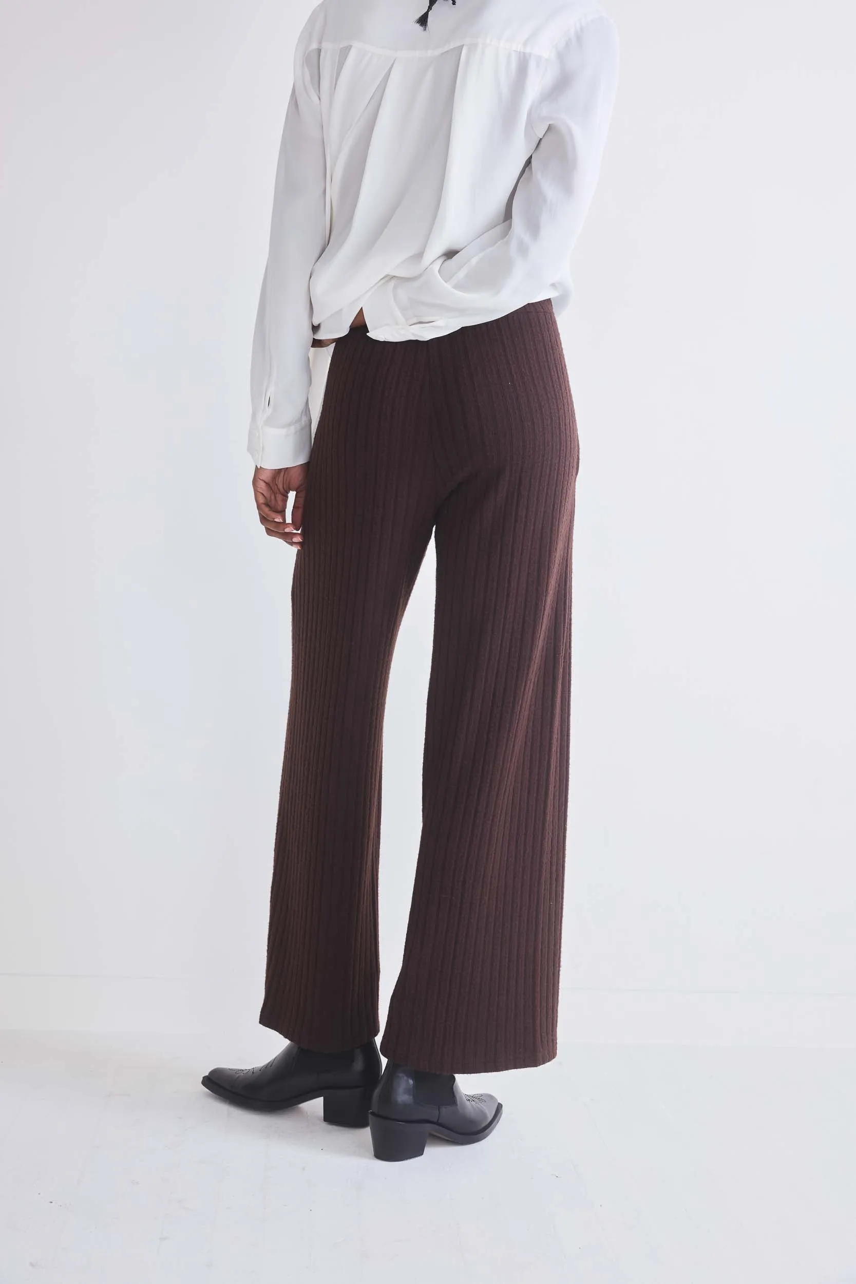 Leisure Flow Ribbed Pants