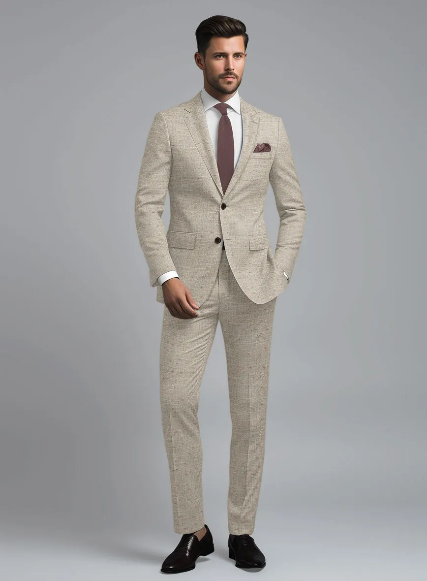 Loro Piana Gemma Wool Silk Linen Suit