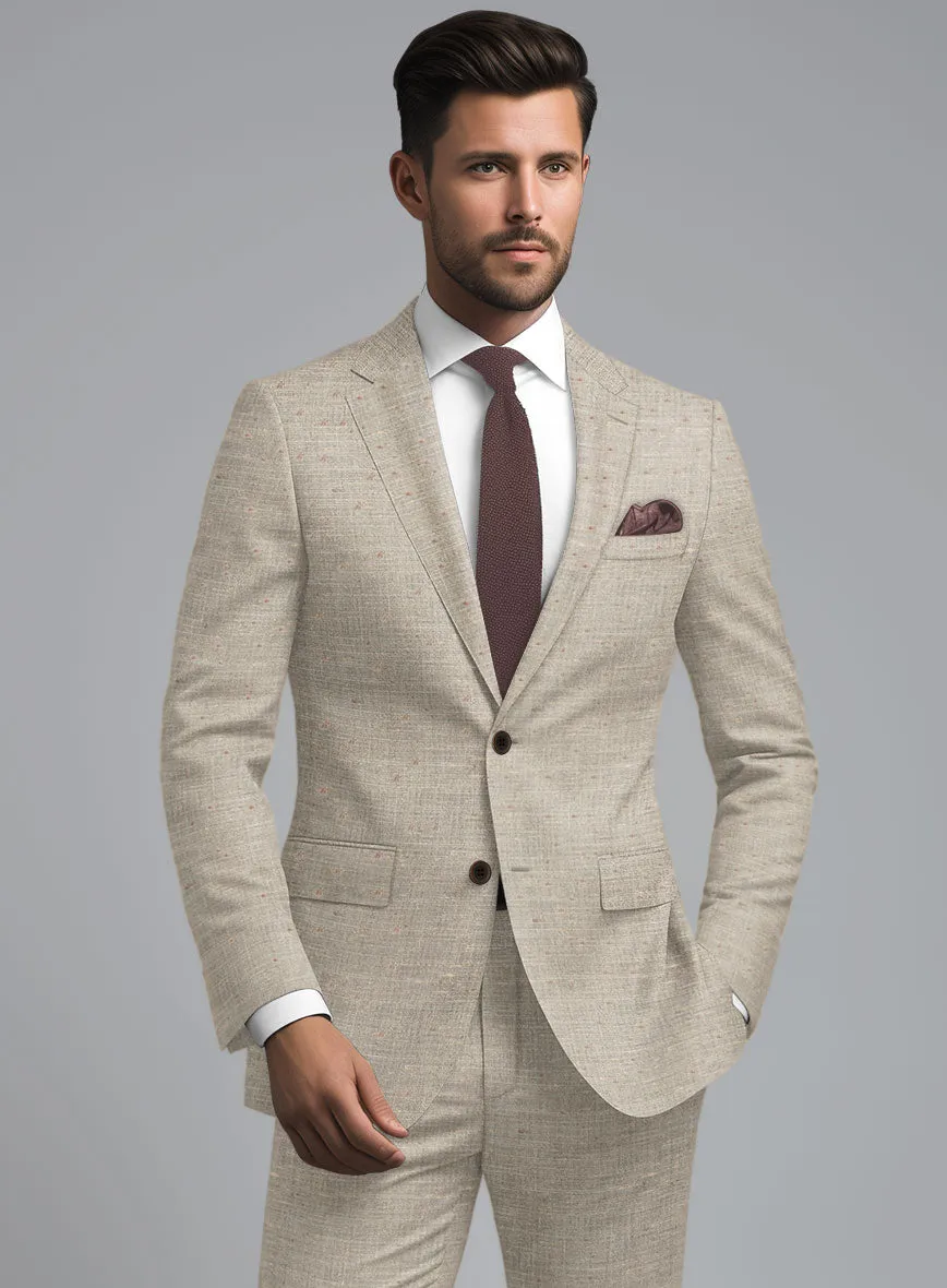 Loro Piana Gemma Wool Silk Linen Suit