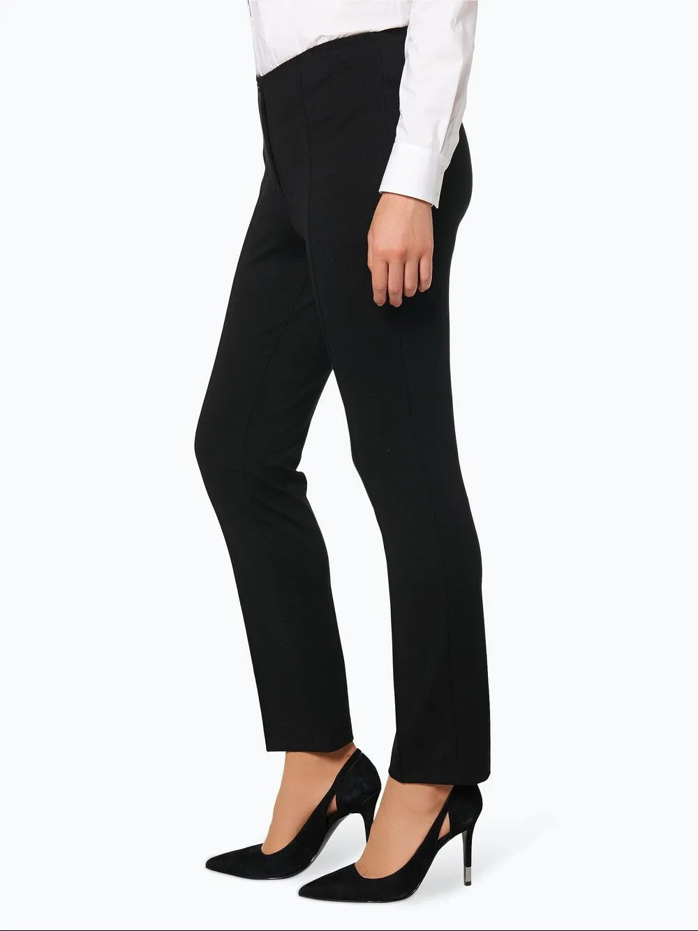 Marc Cain slim trousers, black