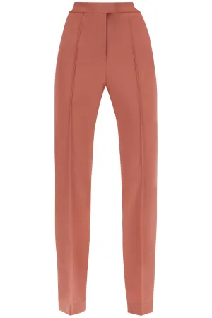 Nensi dojaka cool virgin wool pants with heart-shaped details