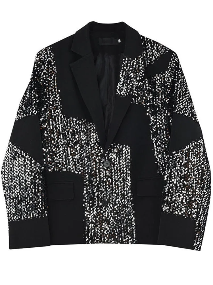 Night Star Sequin Blazer