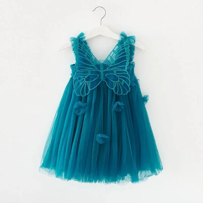 Princess Mesh Butterfly Dress