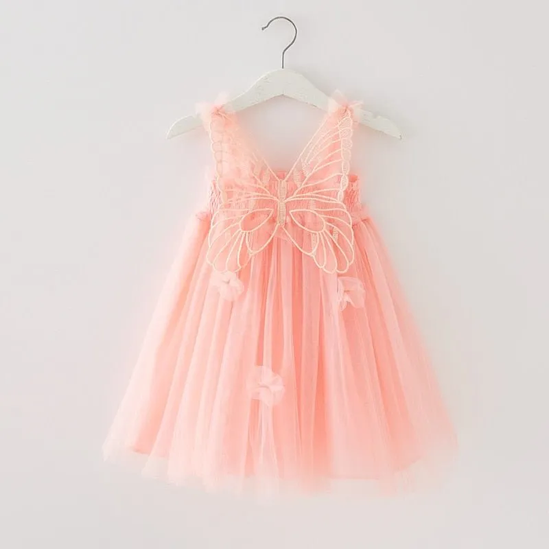 Princess Mesh Butterfly Dress