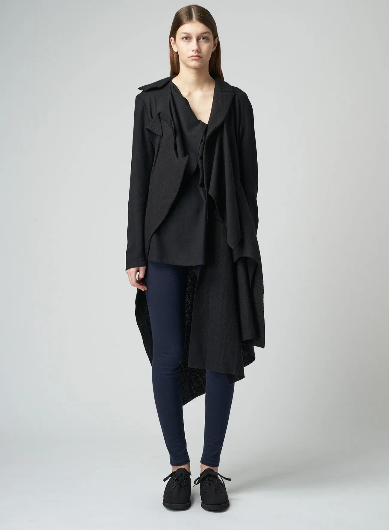 RIGHT-SIDE FLOWING JACKET