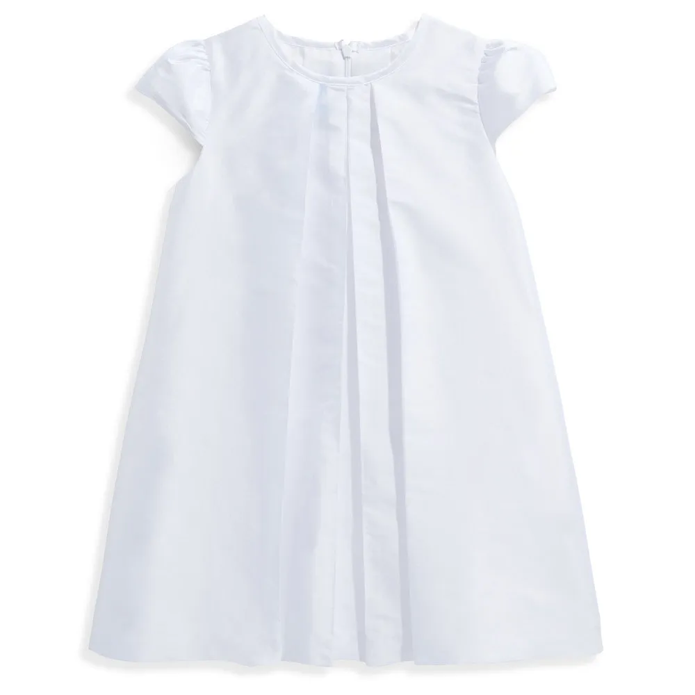 Taffeta Mitzi Dress -- White