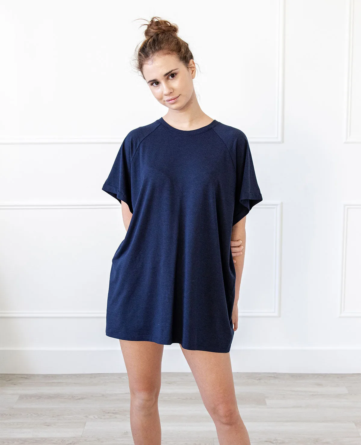 Ultra Soft Sleep Tee Navy