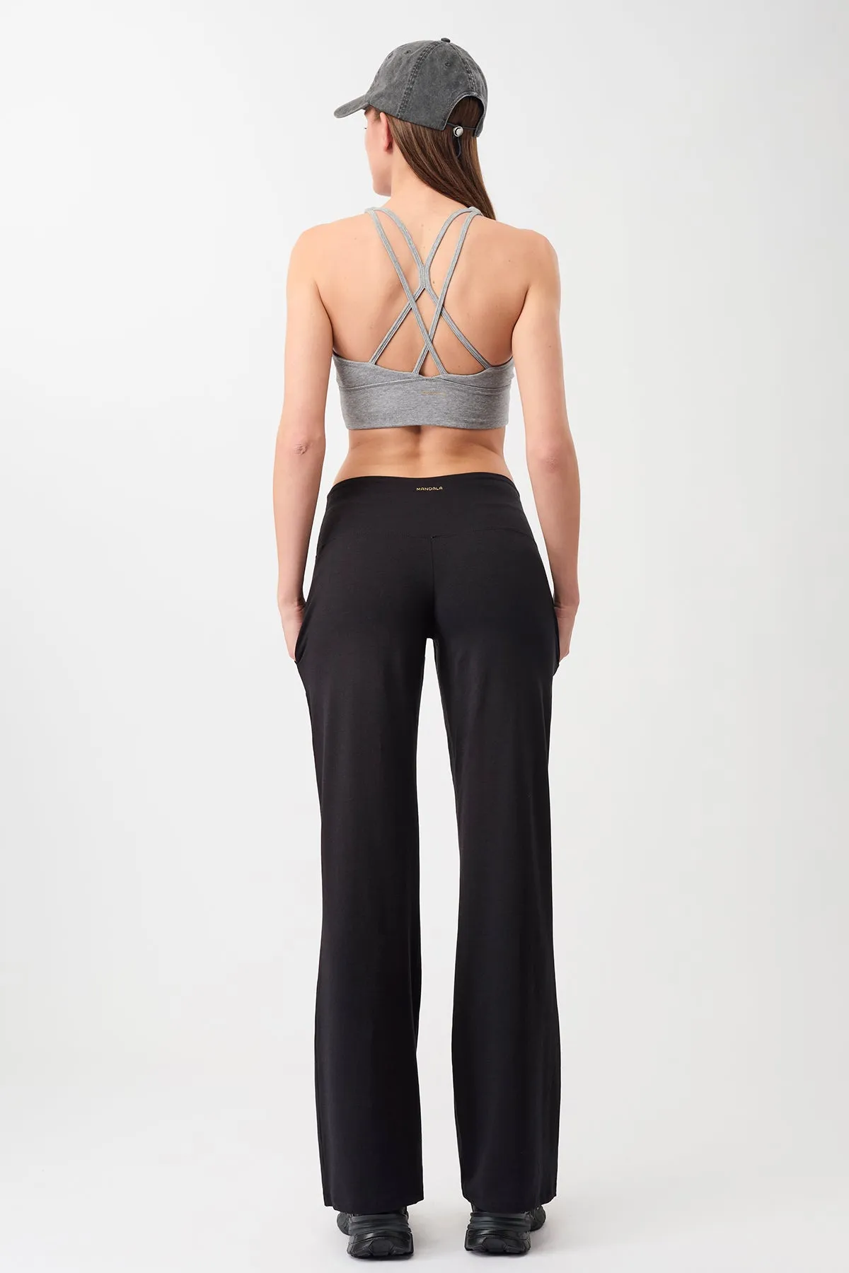 Wide Leg Pants (Black)