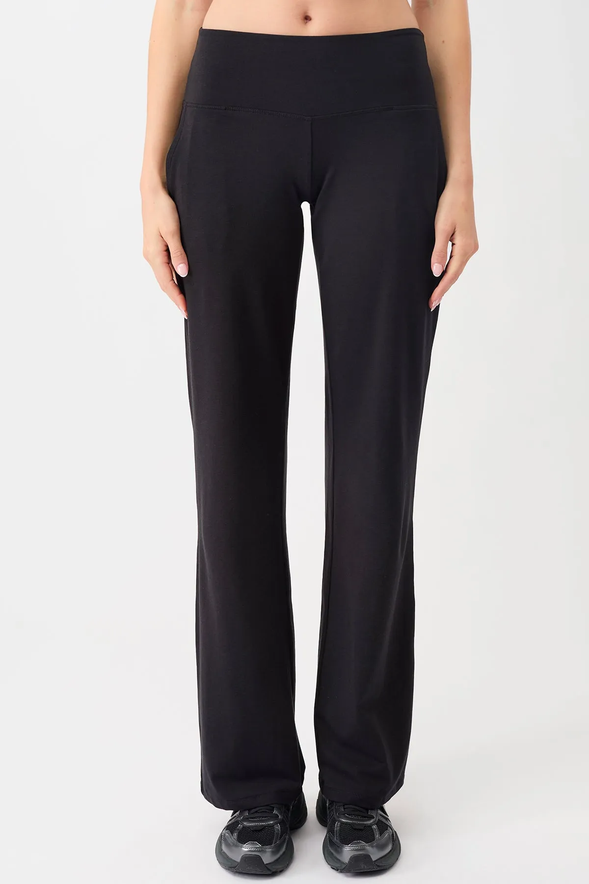 Wide Leg Pants (Black)